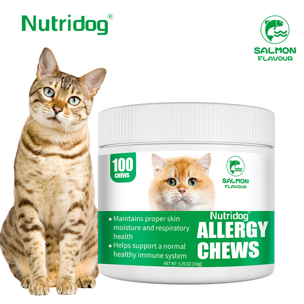 Nutridog Anti-Allergy Chews For Cats