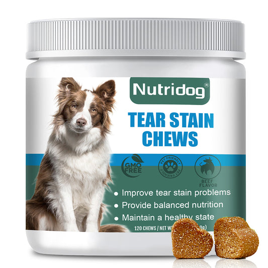 Nutridog Tear Stain Supplements For Dogs