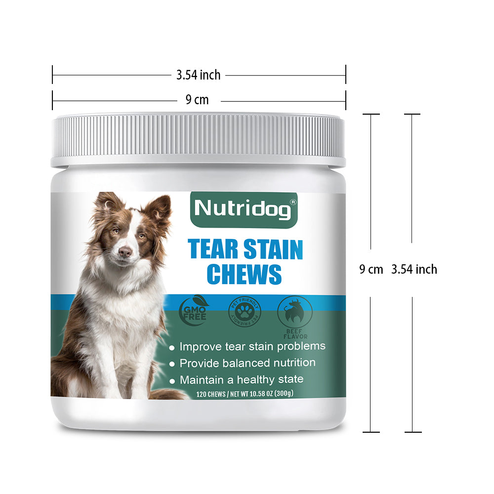 Nutridog Tear Stain Supplements For Dogs