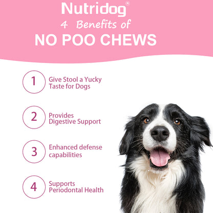 Nutridog NO Poo Treats For Dogs