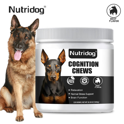 Nutridog Advanced Cognition Soft Chews For Dogs
