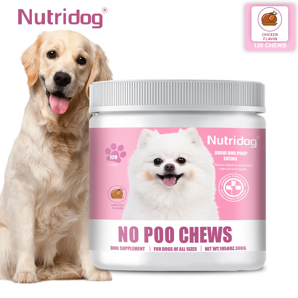 Nutridog NO Poo Treats For Dogs