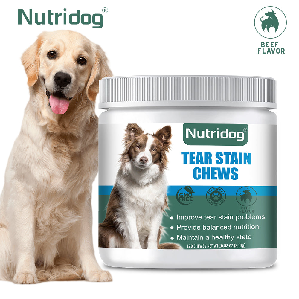 Nutridog Tear Stain Supplements For Dogs