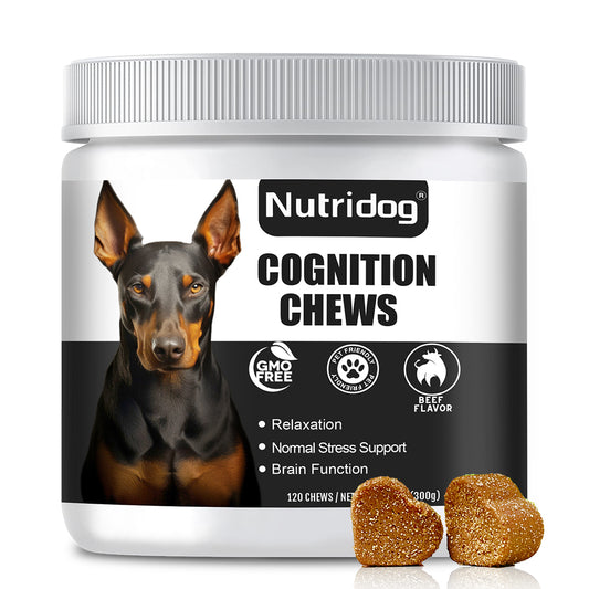 Nutridog Advanced Cognition Soft Chews For Dogs