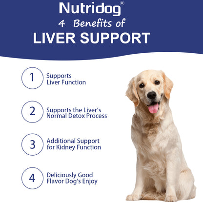Nutridog Liver And Kidney Support For Dogs