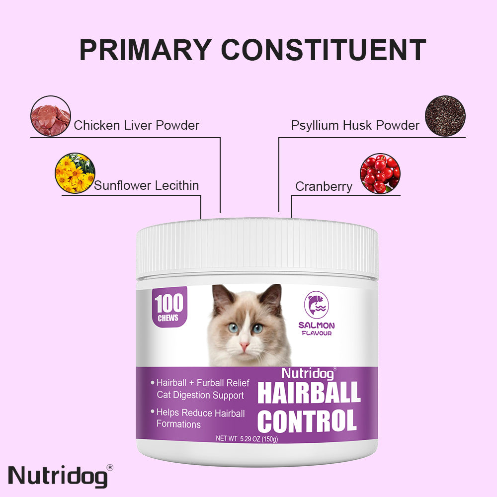 Nutridog Skin&Coat Chews For Cats