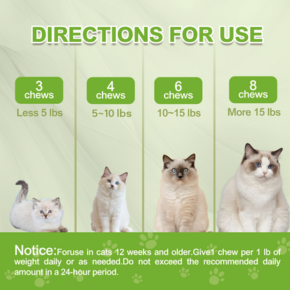Nutridog Cat Probiotic for Digestive & Gut Health - 150 Dual Texture Crunchy & Creamy Bites - Relief for Constipation, Diarrhea & Sensitive Stomach with Prebiotics & Taurine for Kittens & Seniors