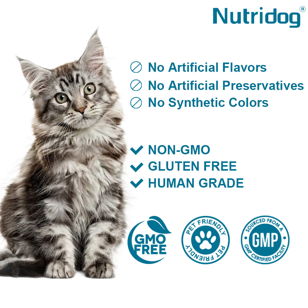 Nutridog Hairball control Chews For Cats