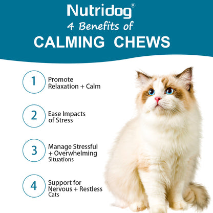 Nutridog Hairball control Chews For Cats